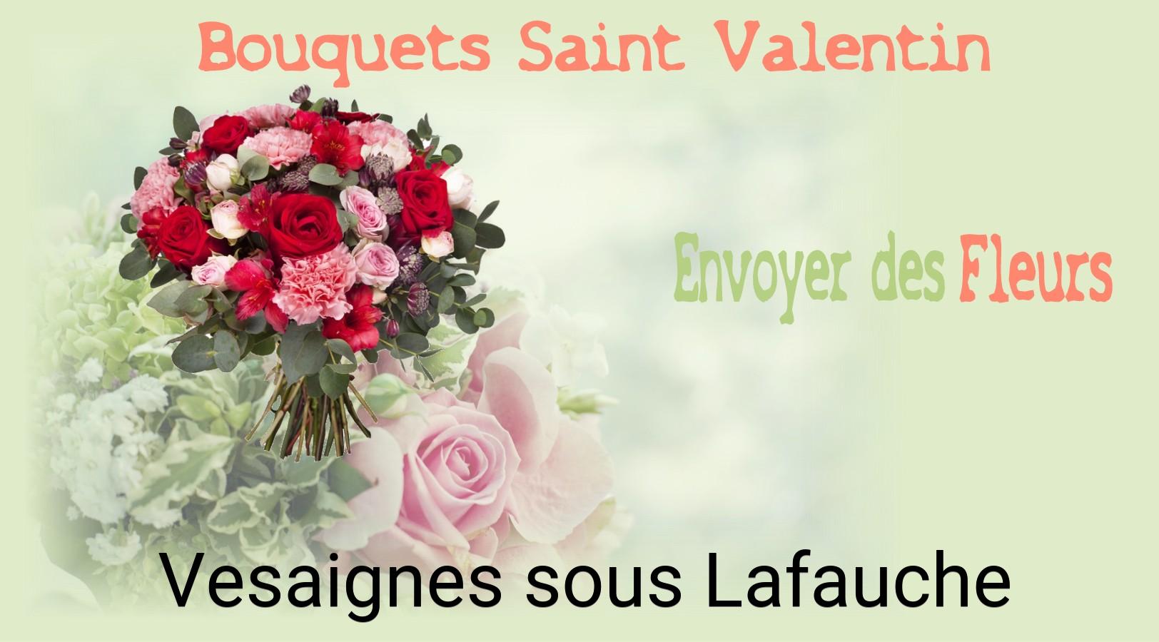 Roses de Saint-Valentin livrées à Vesaignes-sous-Lafauche